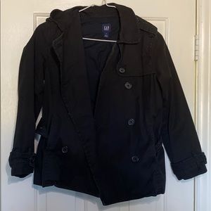 GAP Black Double Breasted Jacket